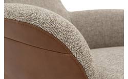 Goossens excellent relaxstoel avec bruin leer - 8181130-02