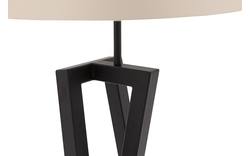 Goossens excellent vloerlamp marina zwart metaal - 8181135-01
