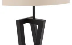 Goossens excellent vloerlamp marina zwart metaal - 8181135-01