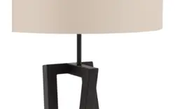 Goossens excellent vloerlamp marina zwart metaal - 8181135-01