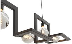 Goossens hanglamp anouk zwart metaal - 8181138-04