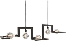Goossens hanglamp anouk zwart metaal - 8181138-05