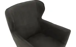 Goossens excellent eetkamerstoel leogang zwart leer - 8181151-02