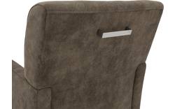 Goossens eetkamerstoel alex bruin microvezel - 8181157-02