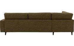 Goossens hoekbank jonas groen micro leer - 8181162-01