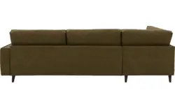 Goossens hoekbank jonas groen micro leer - 8181162-01