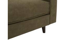 Goossens hoekbank jonas groen micro leer - 8181162-01