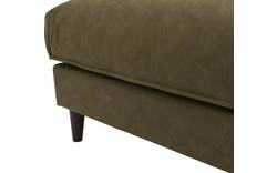 Goossens hoekbank jonas groen micro leer - 8181162-01