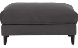 Goossens hocker jonas grijs stof - 8181163-1456-01