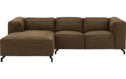 Goossens loungebank calvin groen micro leer - 8181170-626-01-gespiegeld