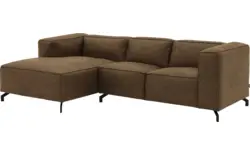Goossens loungebank calvin groen micro leer - 8181170-626-01-gespiegeld