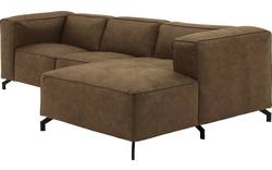 Goossens loungebank calvin groen micro leer - 8181170-626-01