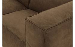 Goossens loungebank calvin groen micro leer - 8181170-626-01-gespiegeld