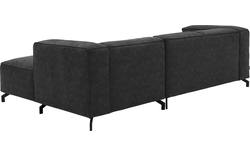 Goossens loungebank calvin grijs micro leer - 8181170-634-01