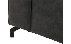 Goossens loungebank calvin grijs micro leer - 8181170-635-01