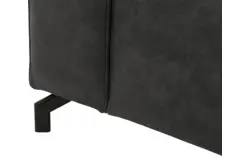 Goossens loungebank calvin grijs micro leer - 8181170-635-01