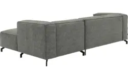 Goossens loungebank calvin grijs micro leer - 8181170-636-01