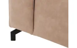 Goossens loungebank calvin beige micro leer - 8181170-637-01