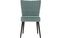 Goossens eetkamerstoel rob groen stof - 8181184-02