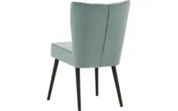 Goossens eetkamerstoel rob groen stof - 8181184-02