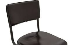 Goossens eetkamerstoel chaplin grijs leer - 8181215-01