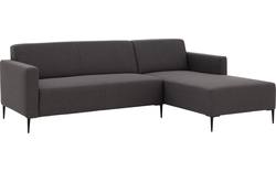 Goossens hoekbank key west grijs stof - 8181222-02