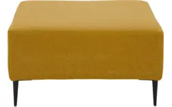 Goossens hocker key west geel stof - 8181224-372-01