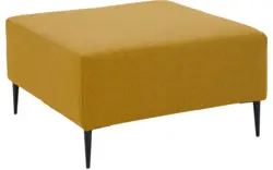 Goossens hocker key west geel stof - 8181224-372-01