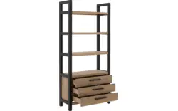 Goossens wandmeubel santos bruin eiken - 8181401-01