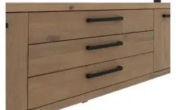 Goossens wandmeubel santos bruin eiken - 8181403-01