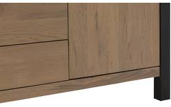Goossens wandmeubel santos bruin eiken - 8181403-01