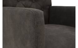 Goossens eetkamerstoel oliver grijs microvezel - 8181409-04