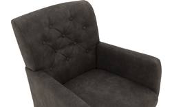 Goossens eetkamerstoel oliver grijs microvezel - 8181409-04