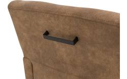 Goossens eetkamerstoel oliver bruin microvezel - 8181410-04