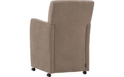 Goossens eetkamerstoel oliver bruin stof - 8181412-03
