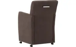 Goossens eetkamerstoel oliver bruin stof - 8181413-04