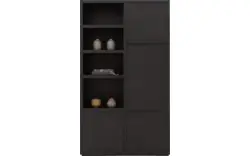 Goossens opbergkast barcelona zwart eiken - 8181418-05