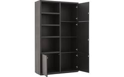 Goossens opbergkast barcelona zwart eiken - 8181418-05