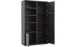 Goossens opbergkast barcelona zwart eiken - 8181418-05