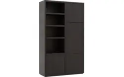 Goossens opbergkast barcelona zwart eiken - 8181418-05