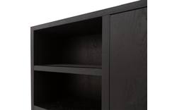 Goossens opbergkast barcelona zwart eiken - 8181418-05