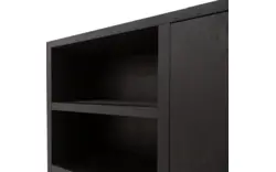 Goossens opbergkast barcelona zwart eiken - 8181418-05