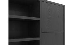 Goossens opbergkast barcelona zwart eiken - 8181418-05