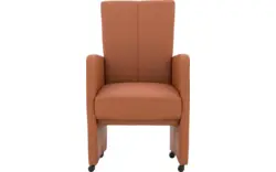 Goossens excellent eetkamerstoel riva bruin leer - 8181419-02