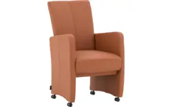 Goossens excellent eetkamerstoel riva bruin leer - 8181419-02