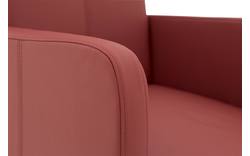Goossens excellent eetkamerstoel riva rood leer - 8181420-04