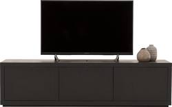 Goossens tv meubel barcelona zwart eiken - 8181421-02