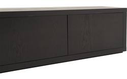 Goossens tv meubel barcelona zwart eiken - 8181421-01