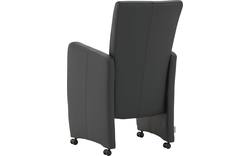Goossens excellent eetkamerstoel riva grijs leer - 8181422-04