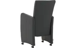 Goossens excellent eetkamerstoel riva grijs leer - 8181422-04